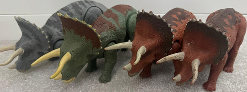 Lot triceratops dinosaur - of,