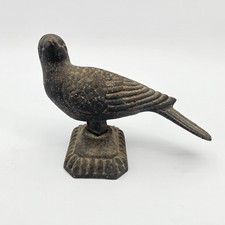 Antique Cast Iron Dove Bird