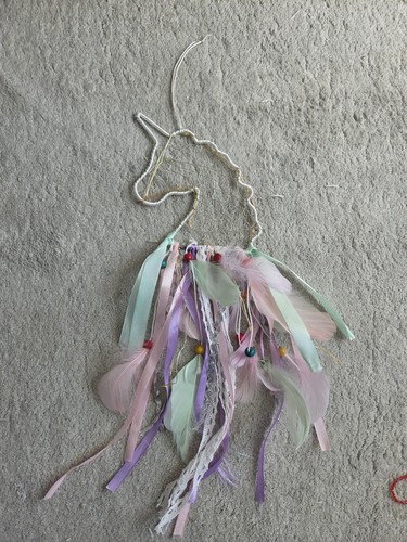 Light unicorn dream catcher - light, up