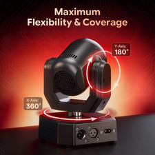4x10W RGBW LED Moving Head DJ
