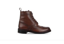 Firetrap Leather Brogue Boots