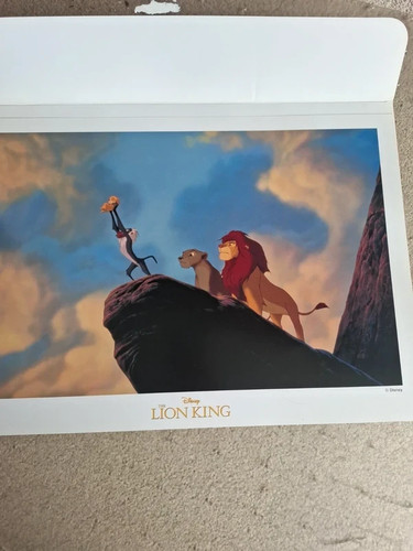 The lion king lithograph