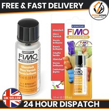 Fimo Water Based Gloss Varnish 10ml for Polymer Modelling Clay
