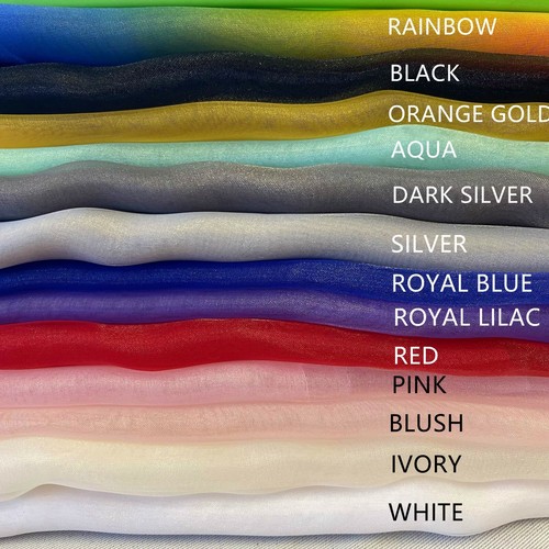 Sheer organza fabric voile - organza,