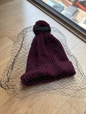 Bcbg max azria - burgundy, beanie