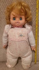 Baby Secrets Vintage Talking Doll  18" Tall Matchbox (* part working* see below)