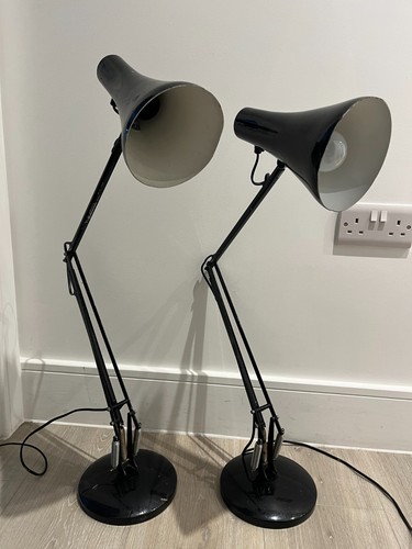 Vintage anglepoise lamps - 2x,