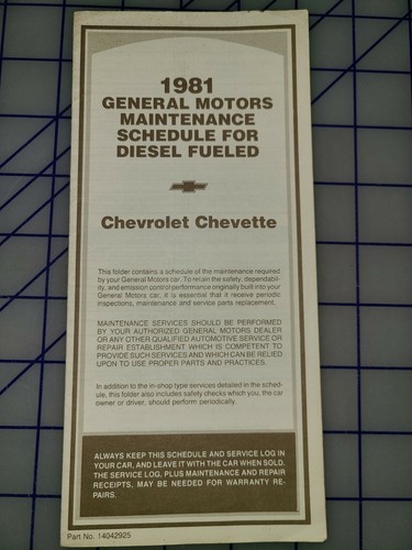 1981 chevrolet chevette diesel - 1981,