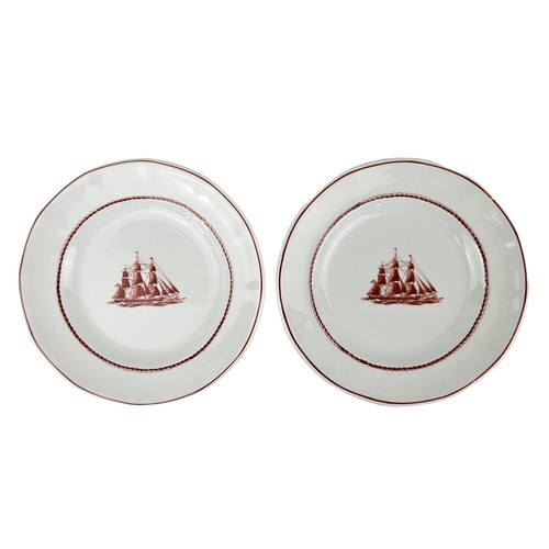 Wedgwood flying cloud rust - cloud,