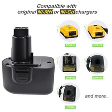 For Dewalt 12V DW9071 DW9072 DC9071 DE9037 DE9071 DE9072 DE9074 5000mAh Battery