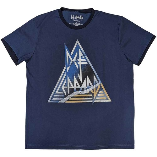 Def leppard triangle logo - def,