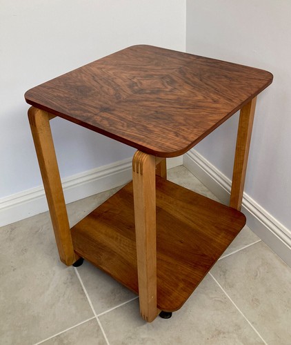 Art deco side table - art,