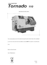 Colchester Tornado 110 CNC