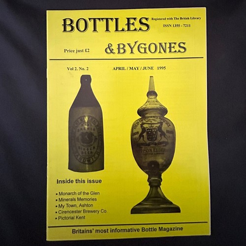 Bottles bygones magazine - bottles, &