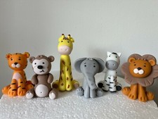 Jungle Animals edible cake