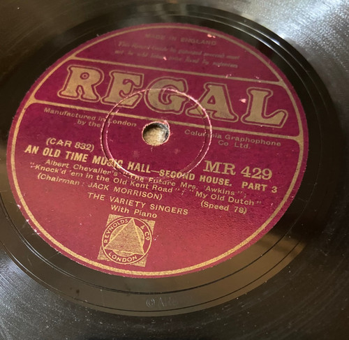 The variety singers an old - variety,