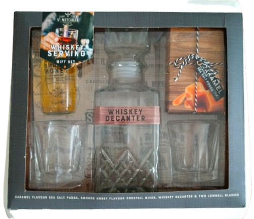 Glass decanter set - set, 750ml