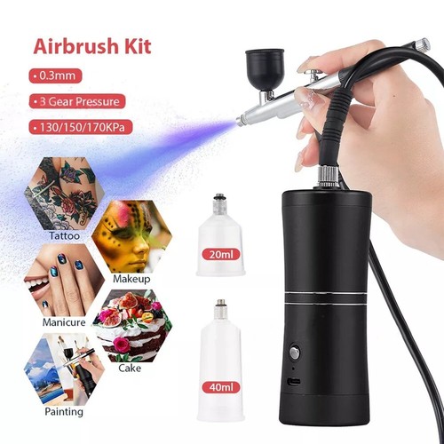 Cordless airbrush kit portable - cordless,