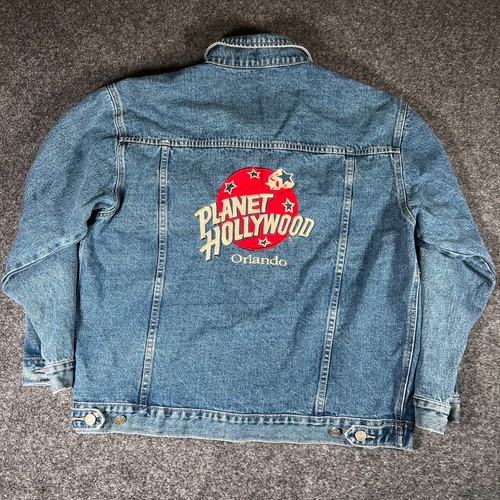 90s planet hollywood - planet, denim