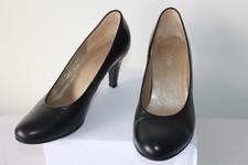 Gabor black leather classic - black,