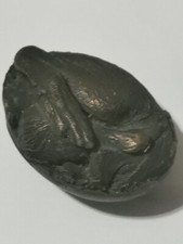 Cold Cast Bronze Resin Figure of. Hatching duck egg last one