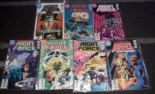 Night force comic - dc,