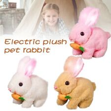Bunby My Realistic Bunny Toy Interactive Jumping Twitching And Shaking Ears Toys