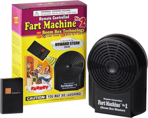 Remote controlled fart - remote, machine