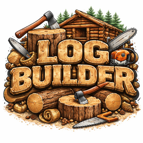 Log builder sticker uv - builder,