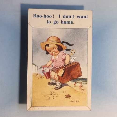 Comic postcard 1933 donald - comic,