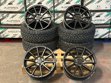18" Black Alloy Wheels Fits