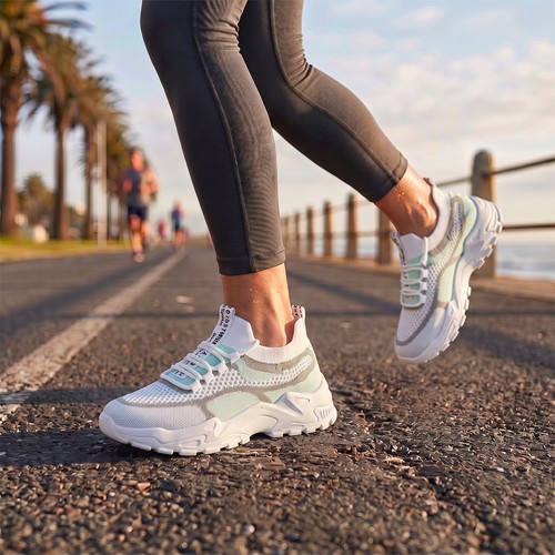 Womens ladies running trainers - womens,