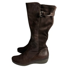 Ecco Abelone Brown Leather