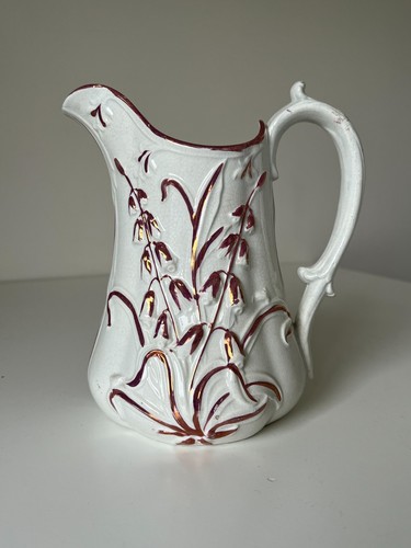 Antique harebells pink lustre - pink,