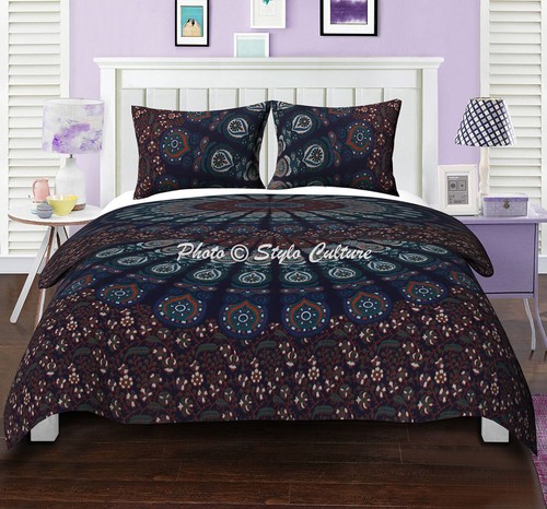 Indian floral quilt duvet - quilt,