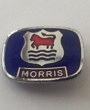 MORRIS ENAMEL LAPEL PIN BADGE