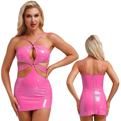 Womens sexy wet look - womens,