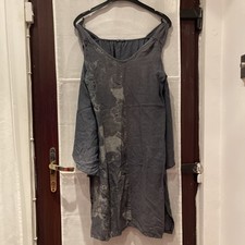 Ladies Made In Italy Grey 100%