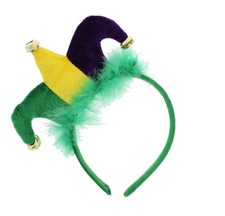 Jester Hat Headband - Circus Fancy Dress, Comedy Dress Up Hats, Cosplay & Party