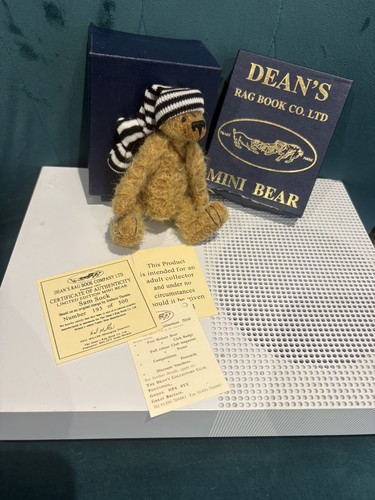 Deans rag book mini bear - book,