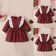 Christmas Toddler Girls Lace