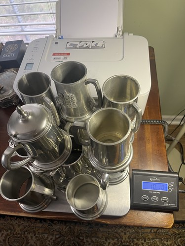 Pewter scrap lbs lot - scrap,