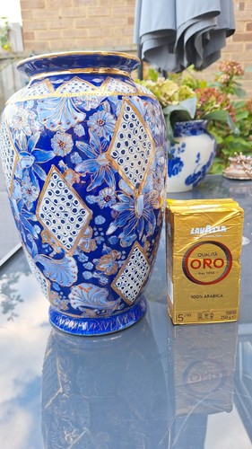 Large chinese cobalt - large, blue