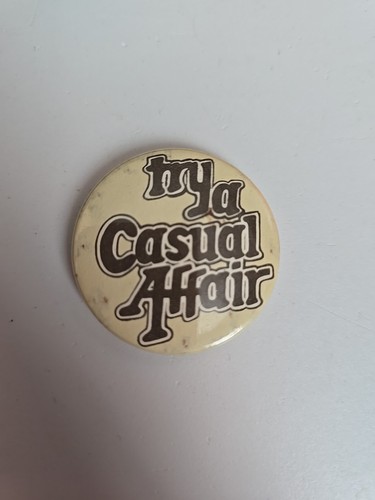 Rare try casual - a, affair