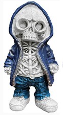 SKELETON FIGURINE / STATUE / MODEL BY CASACLAUSI - GOTHIC HALLOWEEN DECORATION