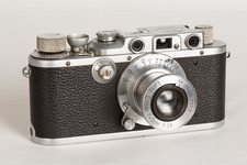 1939 Leica III Rangefinder Camera with Leitz Elmar 5cm f3.5 lens Barnack Leica
