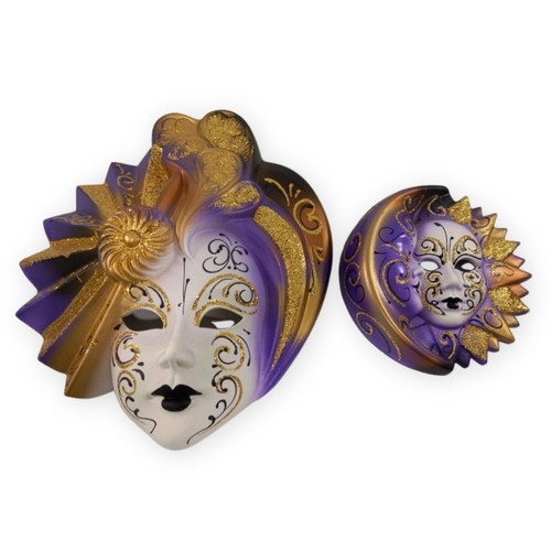 Venetian masks wall - masks, hanging