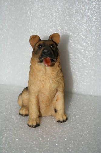 German shepherd puppy figurine - puppy,