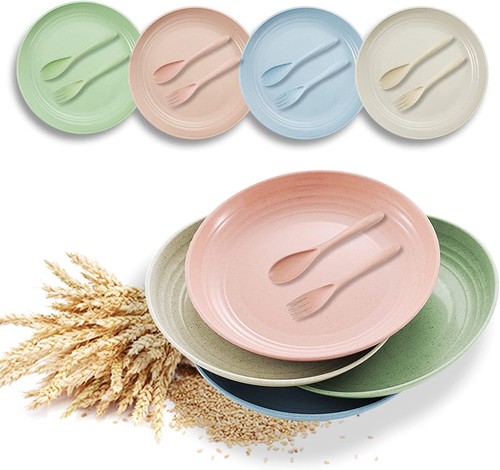 Wheat straw unbreakable dinner - straw,