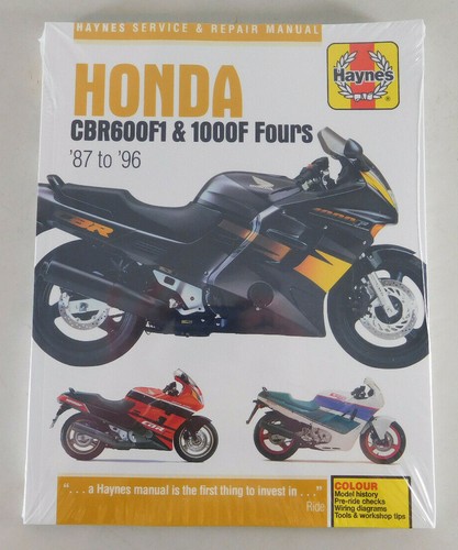 Repair manual honda cbr 600 - manual,
